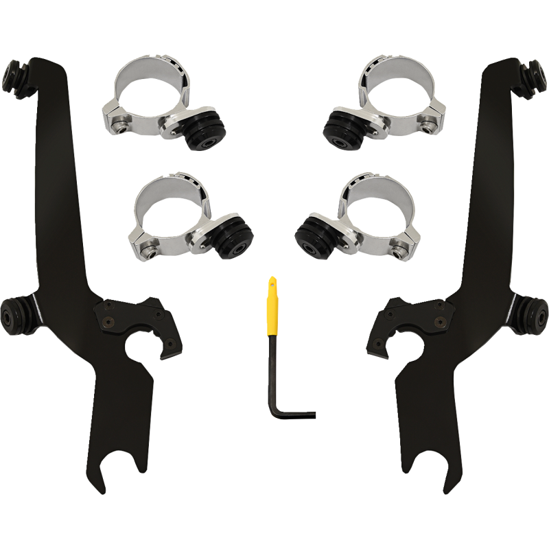 Trigger-Lock Mount Kit, Black for Honda CMX300/500 Rebel 20-23