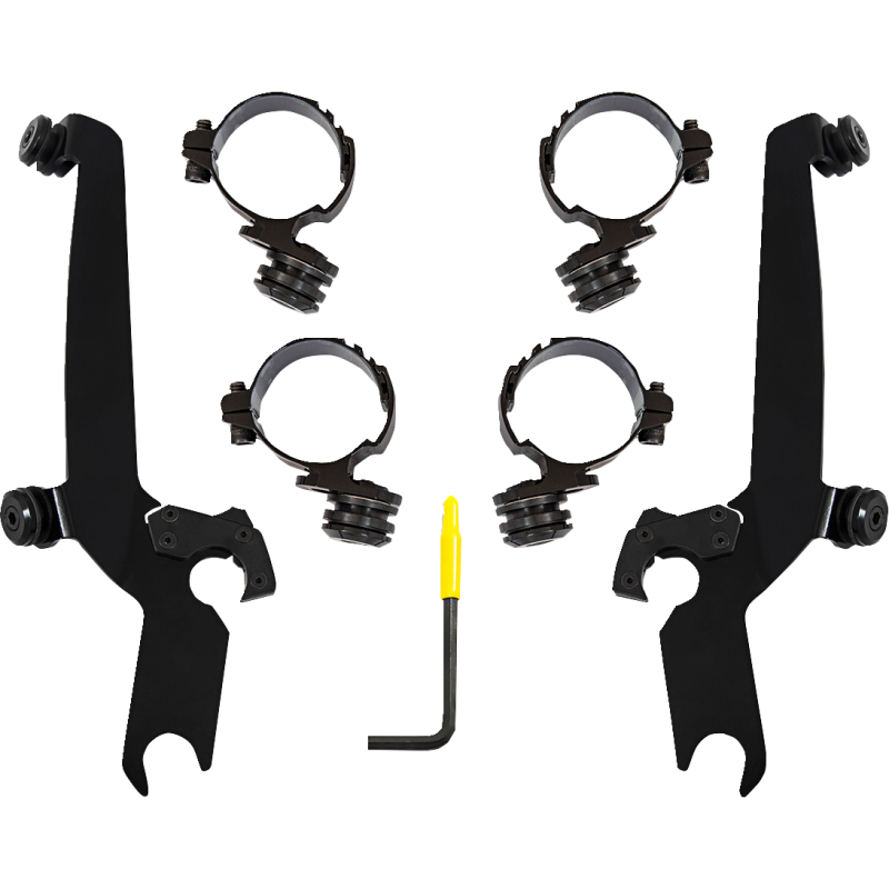 Trigger-Lock Mount Kit, Black for Honda CMX1100 Rebel 1100 21-24