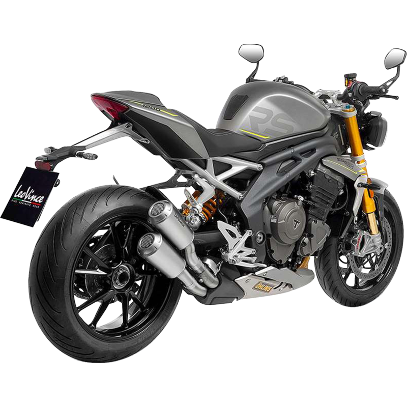 LeoVince LV-10 Stainless Steel Slip-On Exhaust