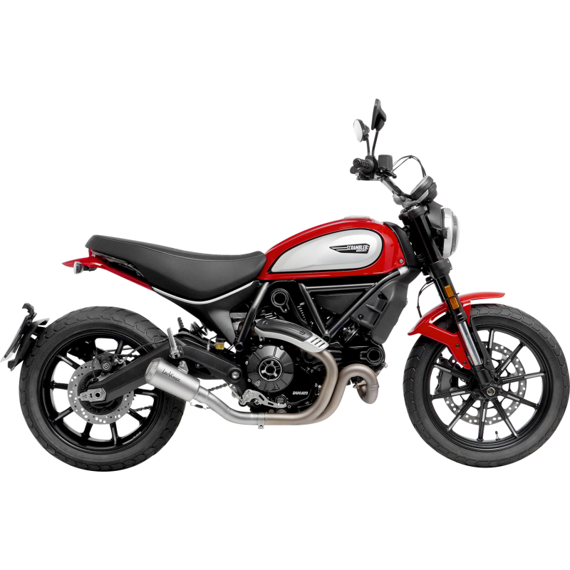 LV-10 Stainless steel Slip-On for DUCATI Scrambler 800 Icon/Icon Dark/Nightshift/Urban Motard 21-22