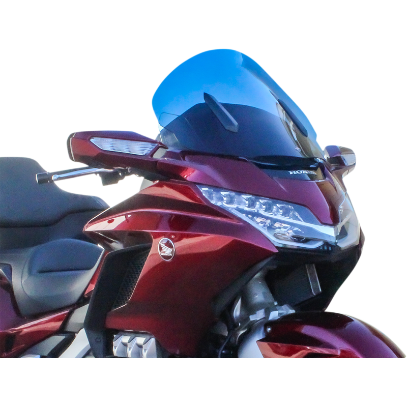 Flare Windshield Dark Smoke Non-Vented 18" for Honda GL1800 Gold Wing