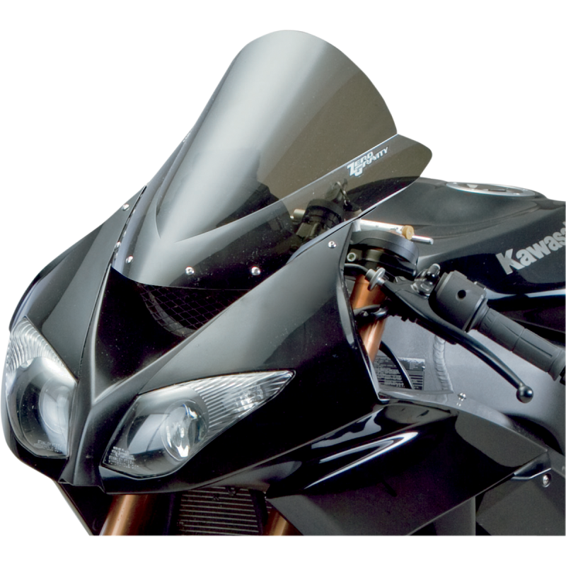 Double Bubble Windscreen Light Smoke for KAWASAKI ZX-10R 08-10