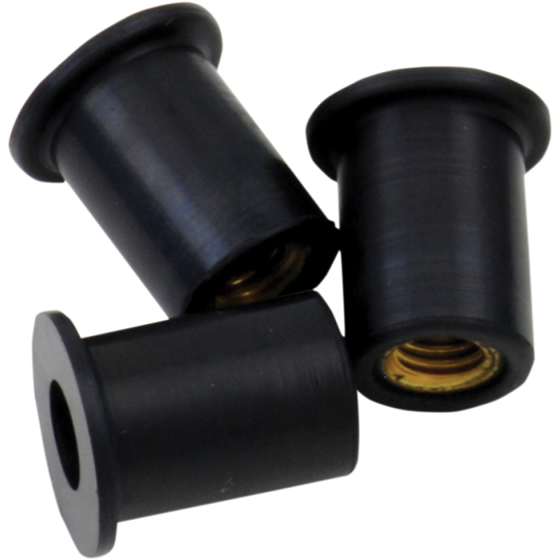 Bolt Windscreen Fastener Rubber Well Nuts