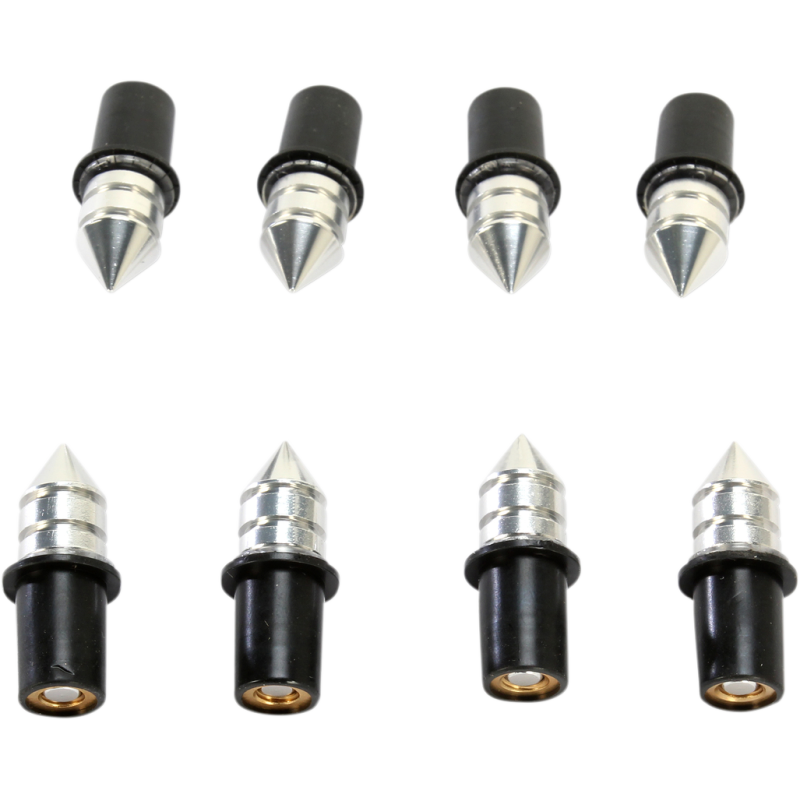 Spike Windscreen Screw Kit - Silver