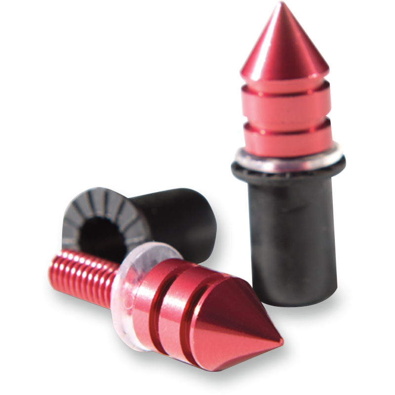 Spike Windscreen Screw Kit - Red
