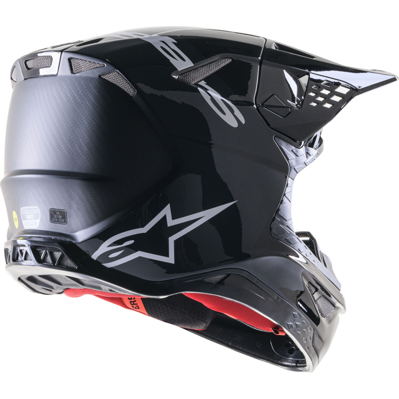 Alpinestars S-M10 Supertech Helmet, Flood - Black/Gray, Size S