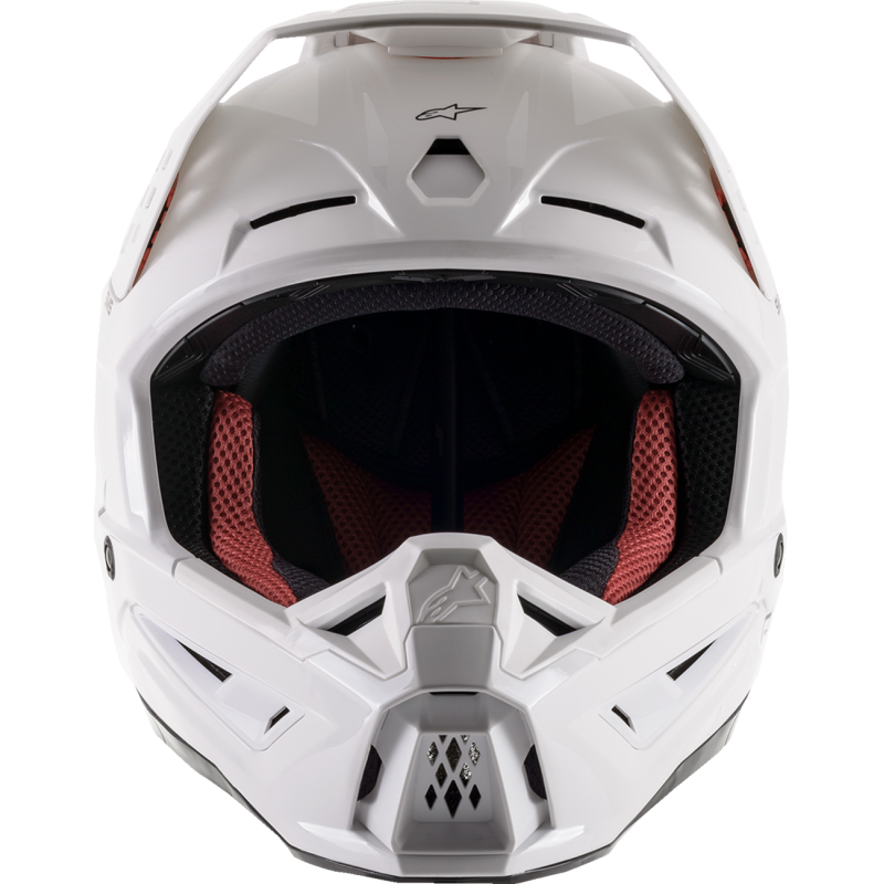 Alpinestars SM-5 Helmet, White Glossy, Size XS