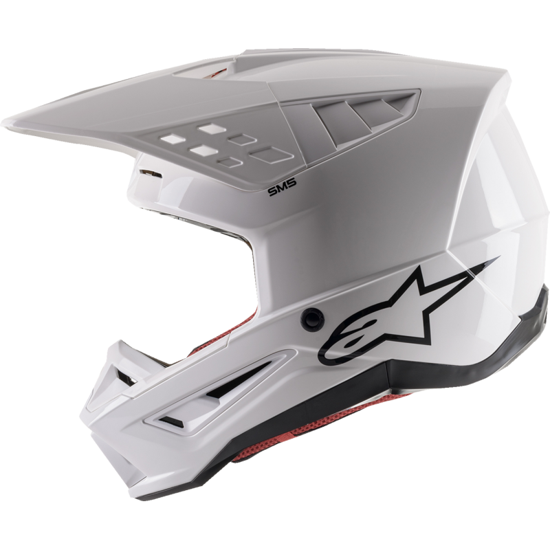 Alpinestars SM-5 Helmet, White Glossy, Size XL