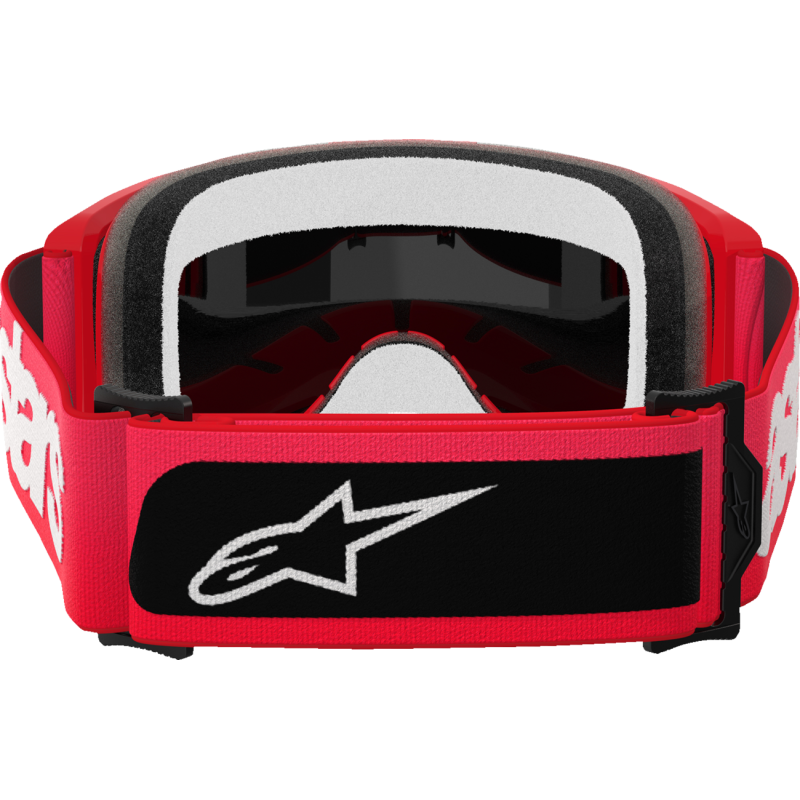 Alpinestars Vision 5 Goggle, Blaze Red/Red with Mirror Gold Lens