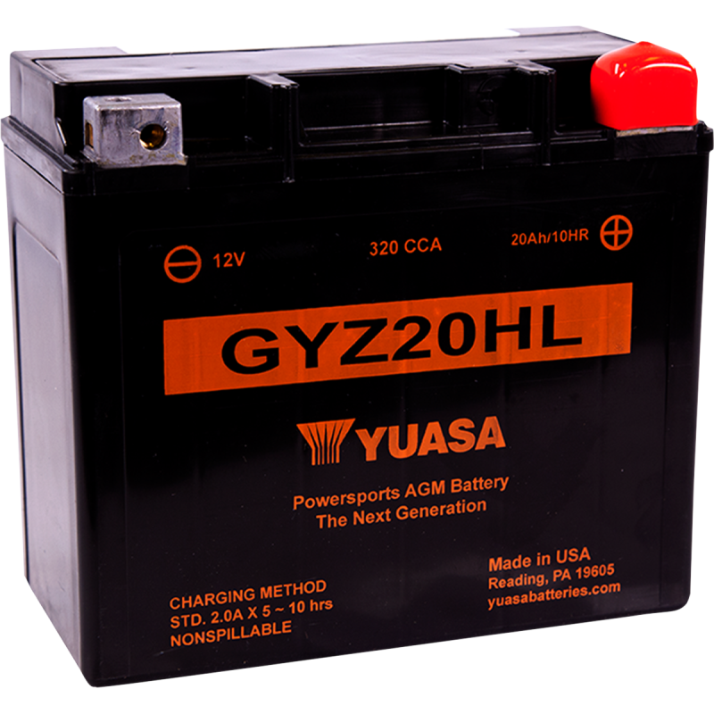 GYZ Factory-Activated AGM Maintenance-Free Battery 2113-0109