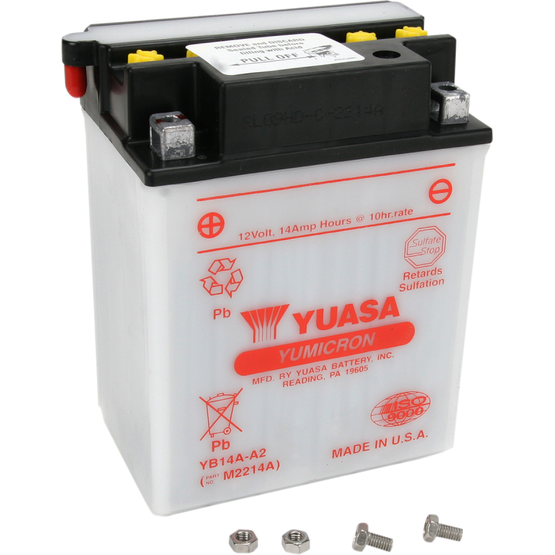 Yumicron 12V Battery YB14A-A2