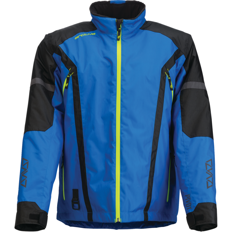 Men's Pivot 8 Insulated Jacket - Blue/Hi-Viz, Size M