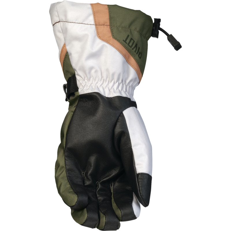 Arctiva Women's Pivot 8 Gloves, Green/Tan, Size L