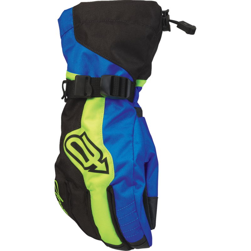 Arctiva Women's Pivot 8 Gloves, Blue/Hi-Viz, Size S