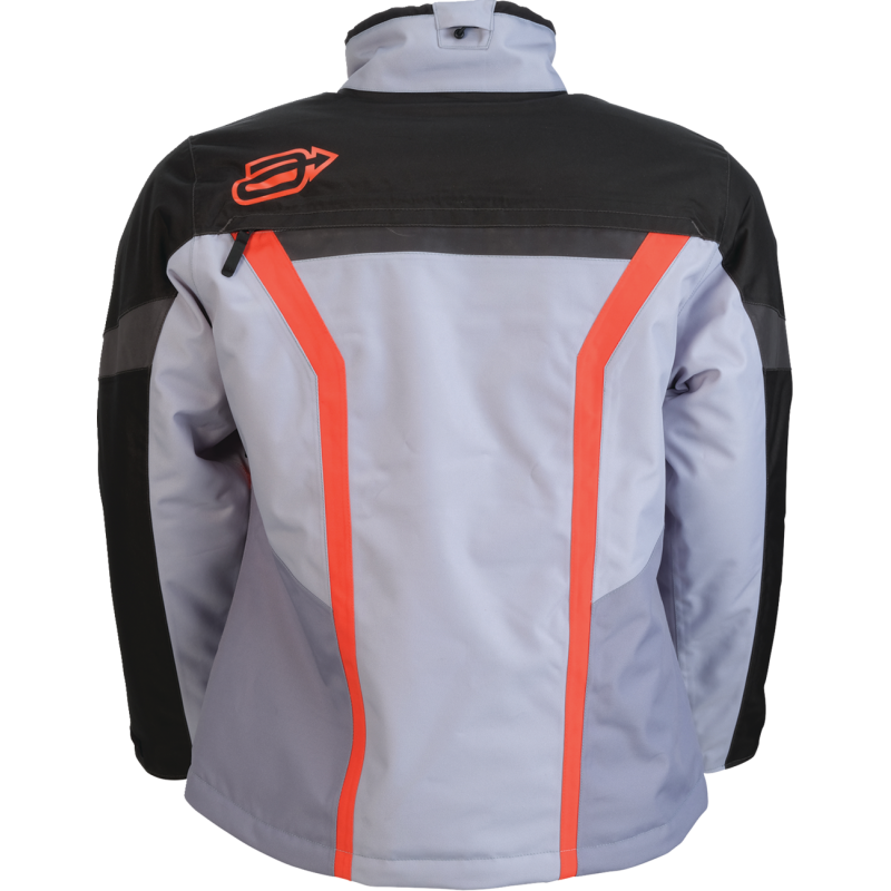 Women's Pivot 8 Insulated Jacket - Gray/Coral, Size M