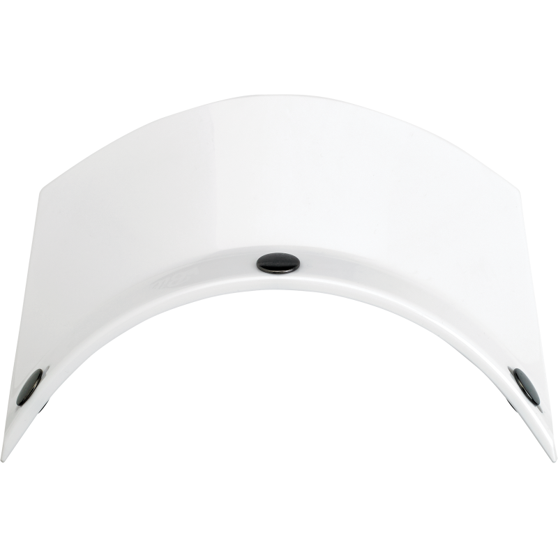 Biltwell Inc. 3-Snap Visor, White