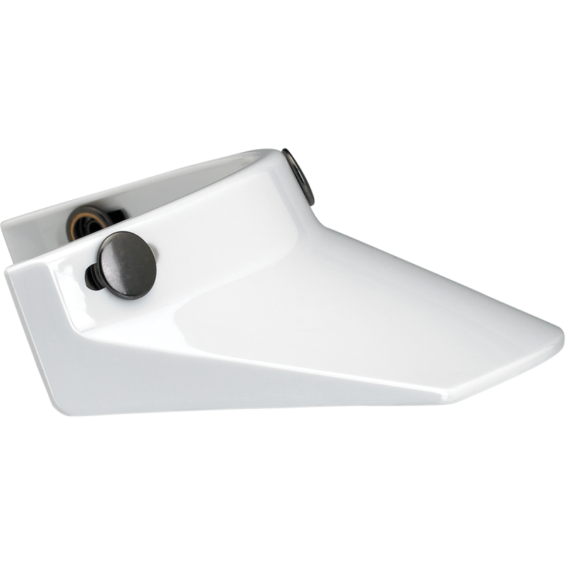Biltwell Inc. 3-Snap Visor, White