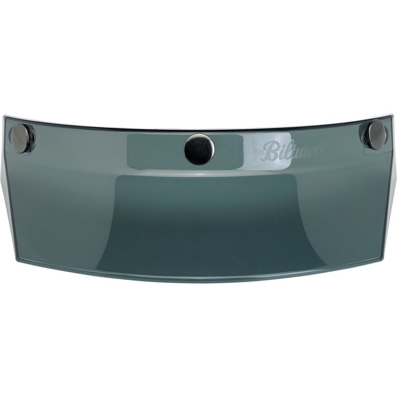 Biltwell Inc. 3-Snap Visor, Smoke Translucent