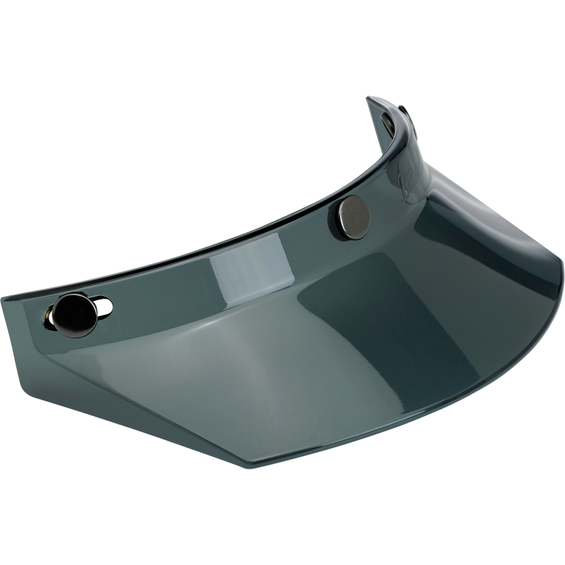 Biltwell Inc. 3-Snap Visor, Smoke Translucent