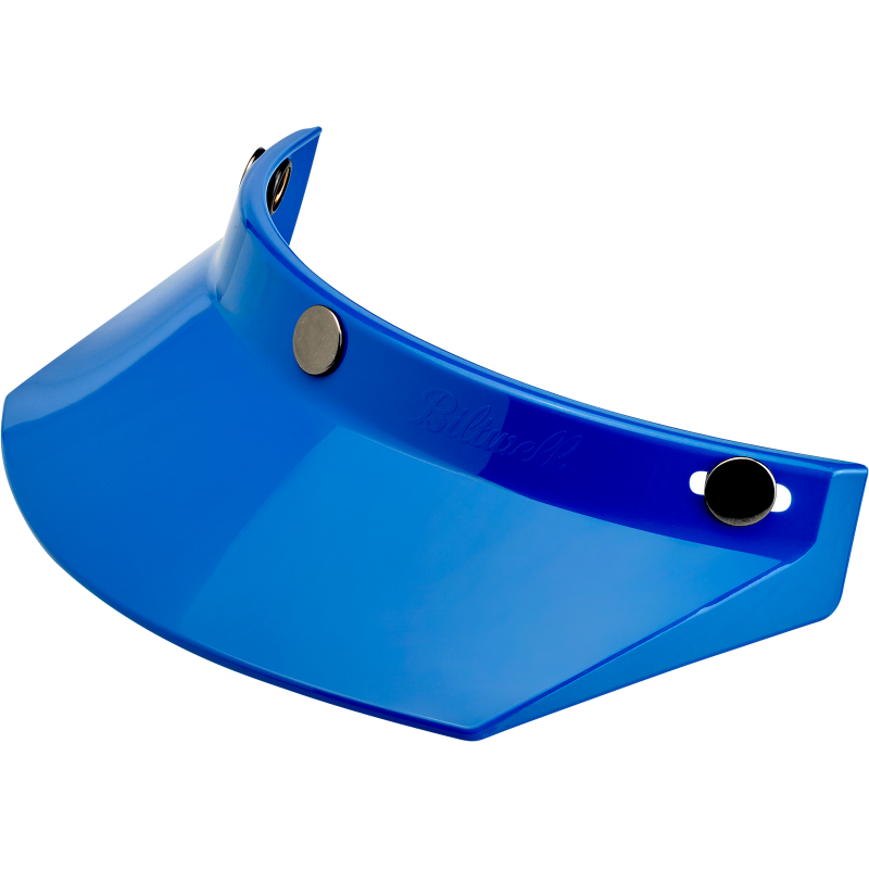 Biltwell Inc. 3-Snap Visor, Blue