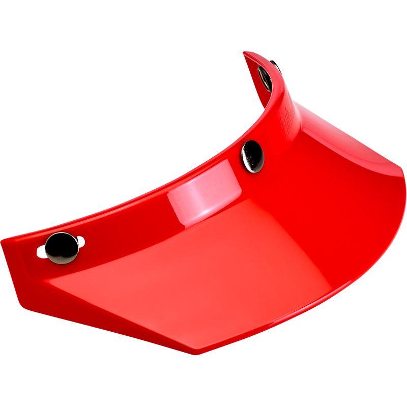 Biltwell Inc. 3-Snap Visor, Red