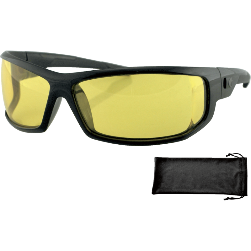 Axl Sunglasses - Black/yellow
