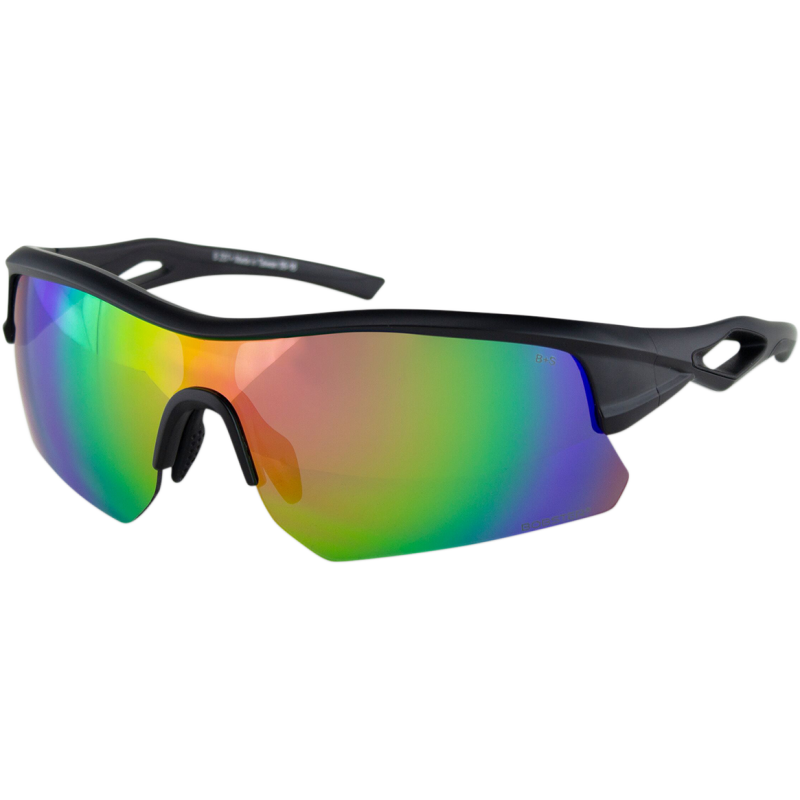 Dash Sunglasses - Matte black/smoked pink mirror