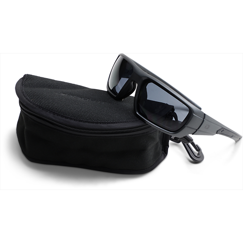 Mission Sunglasses - Matte gray/smoke
