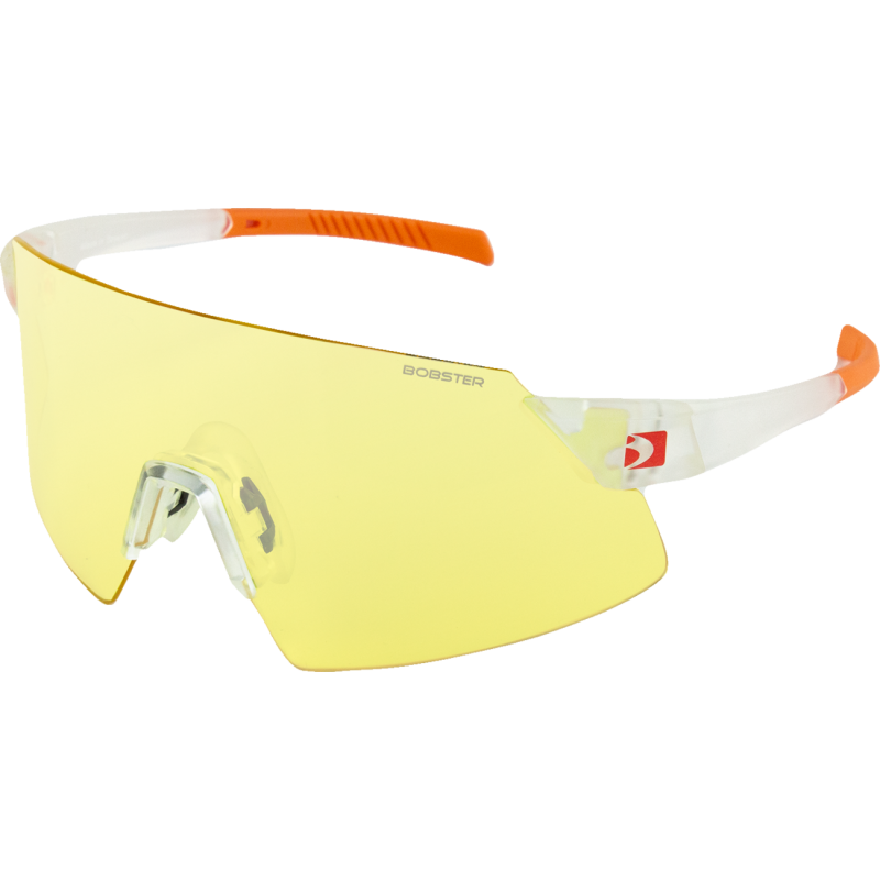 Cadence Sunglasses - Matte clear orange/clear