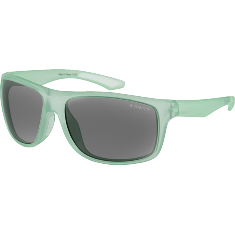 Luna Sunglasses - Matte crystal jade/gray gradient mirror