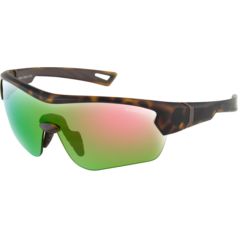 Stella Sunglasses - Matte tortoise/brown pink mirror