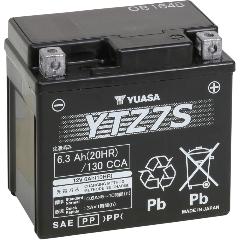 Battery for Kawasaki ZX1000B Ninja 1000 11-18