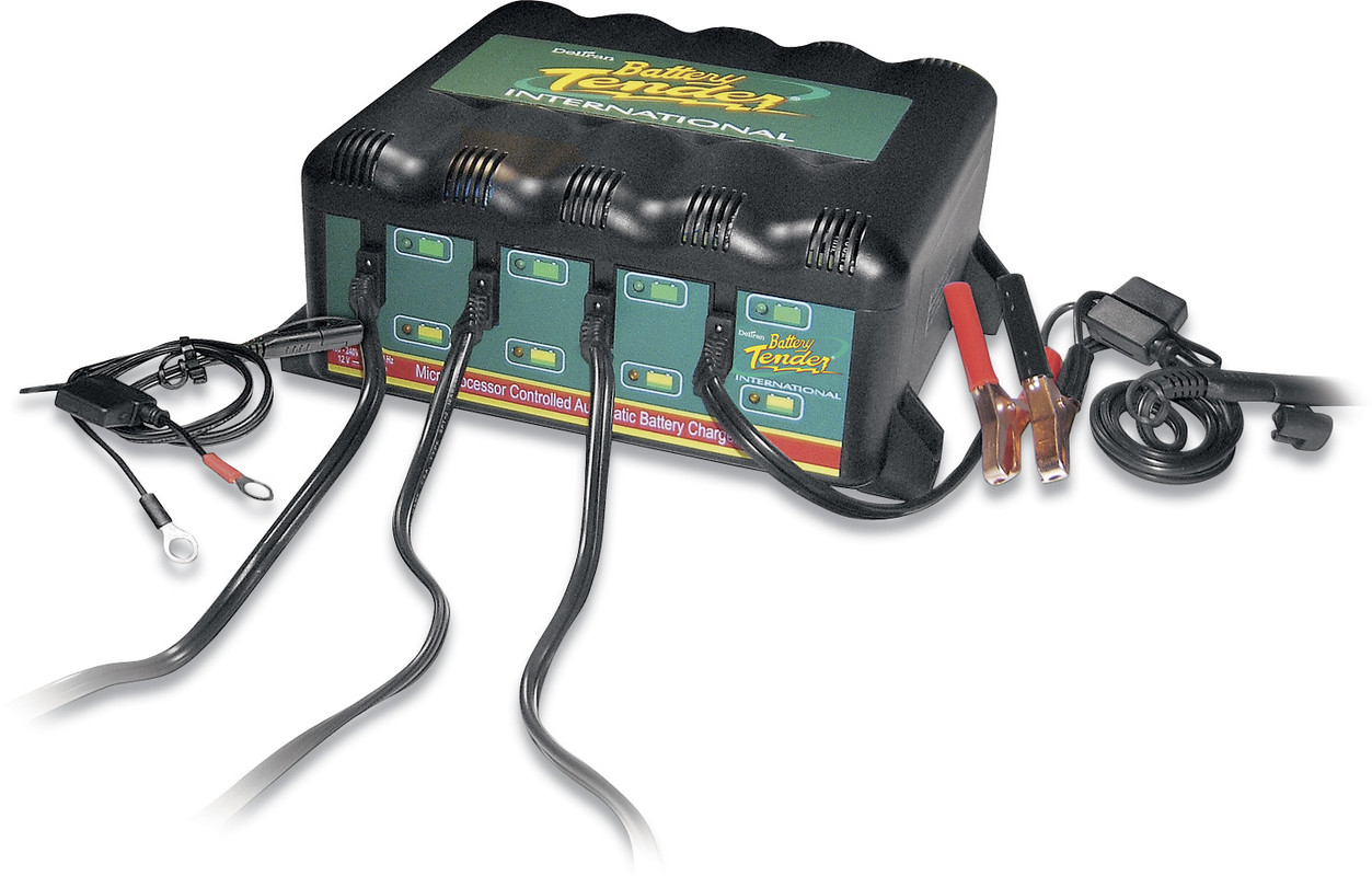 Four-Bank Battery Tender® Charging Station