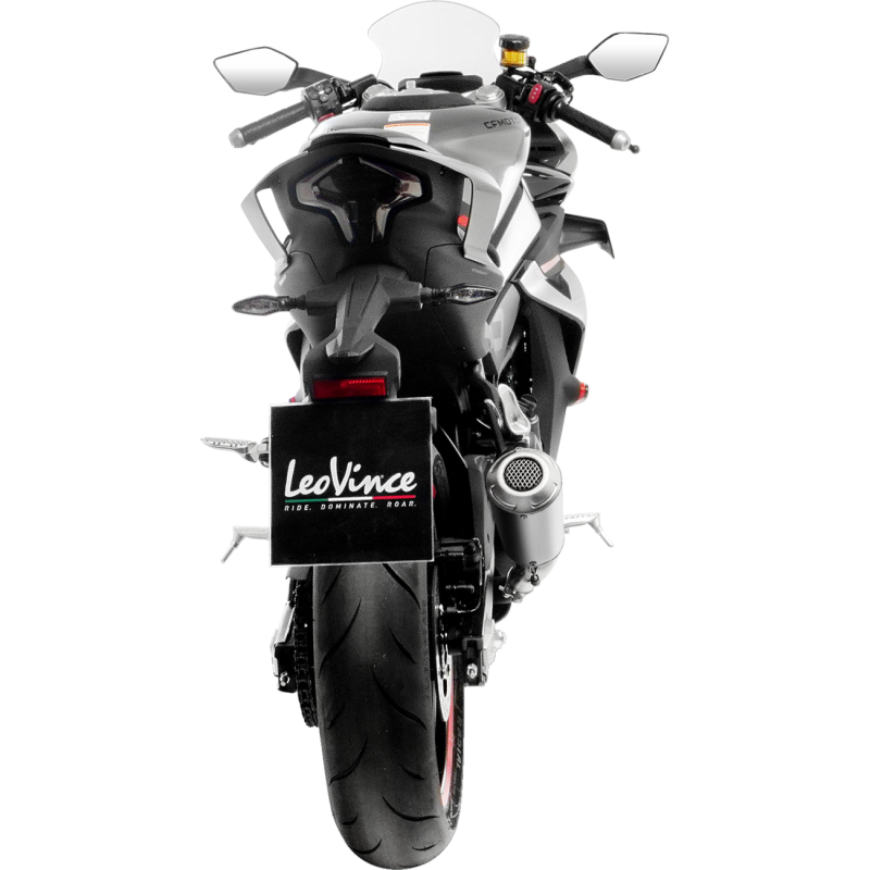 LeoVince LV-10 Stainless Steel Slip-On Exhaust