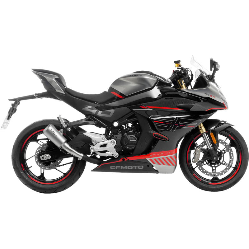 LeoVince LV-10 Stainless Steel Slip-On Exhaust