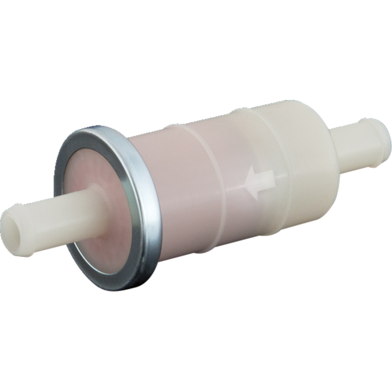 Show Chrome 3/8" In-Line Fuel Filter