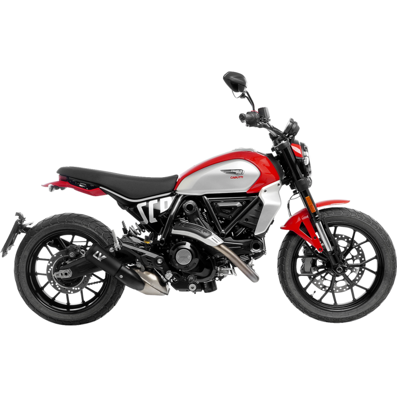 LeoVince LV-10 Full Black Stainless Steel Slip-On Exhaust