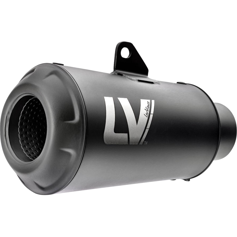 LeoVince LV-10 Full Black Stainless Steel Slip-On Exhaust