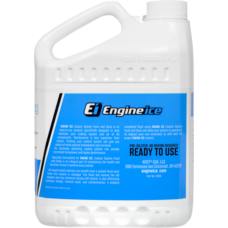 Engine Ice Coolant System Flush and Clean