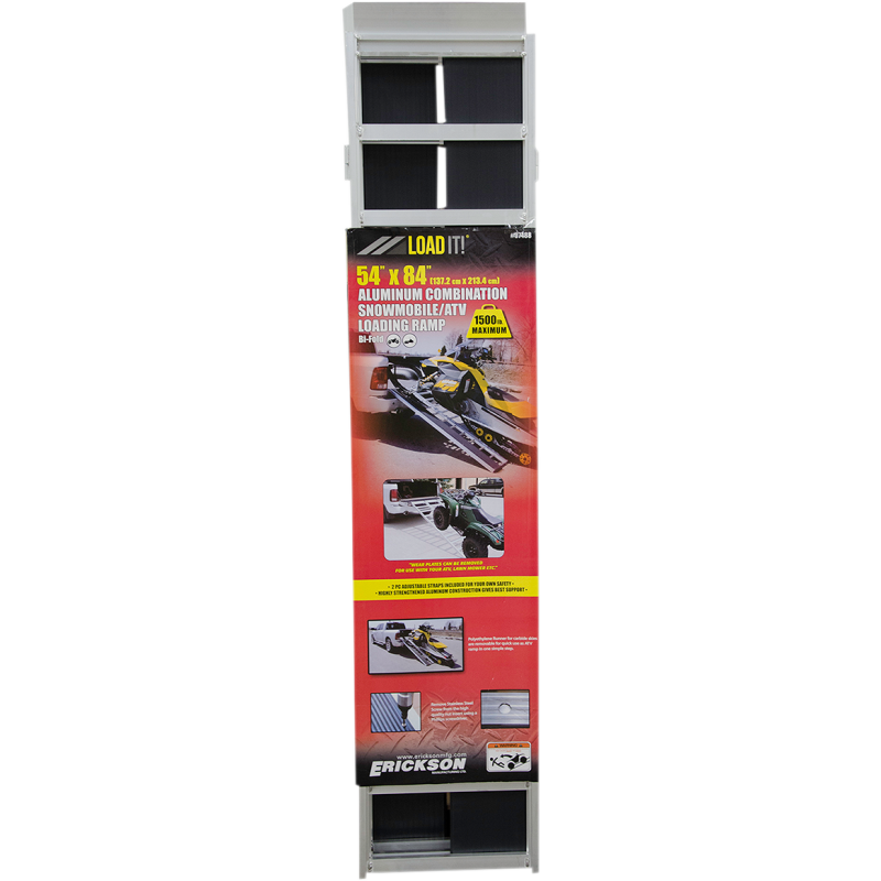 Erickson Tri-Fold Aluminum Combination Ramp