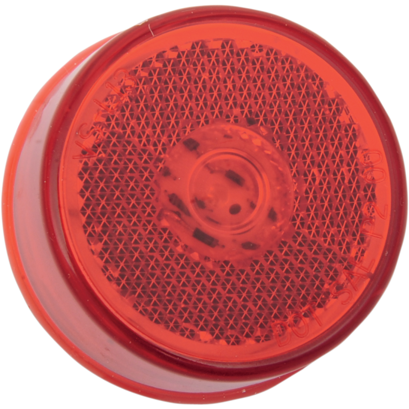 Round 2", 8 LED, red