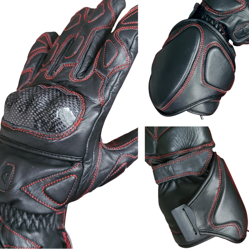 12V Extreme Hard Knuckle Heated Gloves - 2X