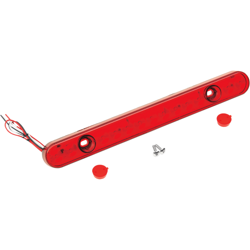 Rectangle 13.5", 13 LED dual function, red