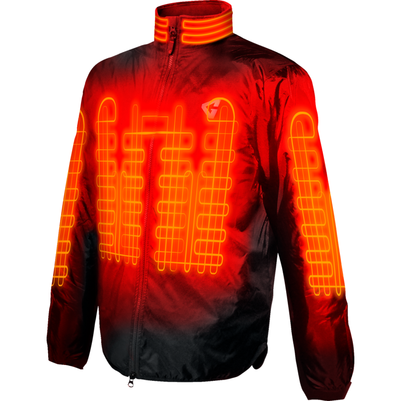 12V Heated Jacket Liner - Long Fit - Black - Size XL
