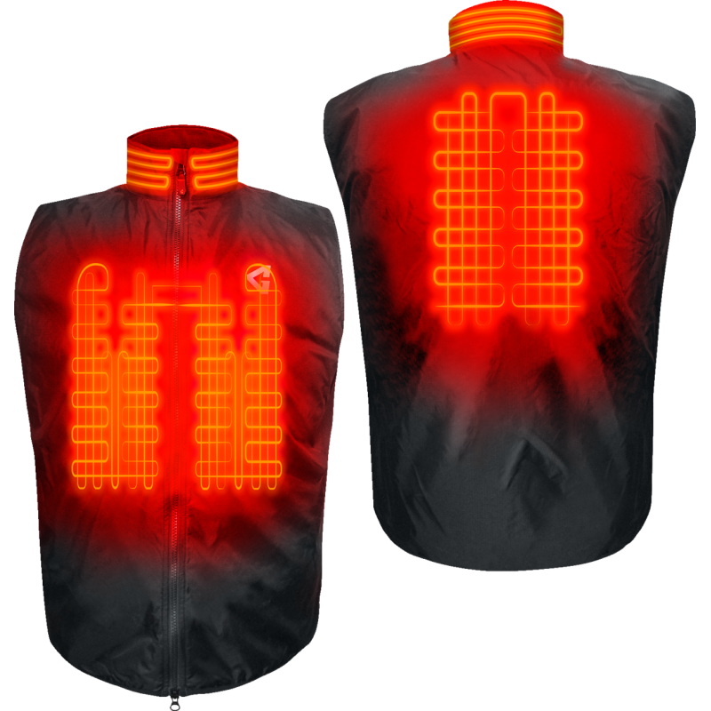 12V Heated Vest Liner - Black - Size S