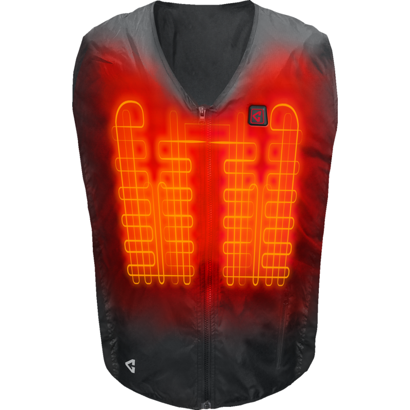 7V Heated Vest Liner - Black - Size S/M