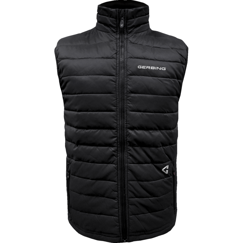 7V Khione Heated Puffer Vest 2.0 - Black - Size S