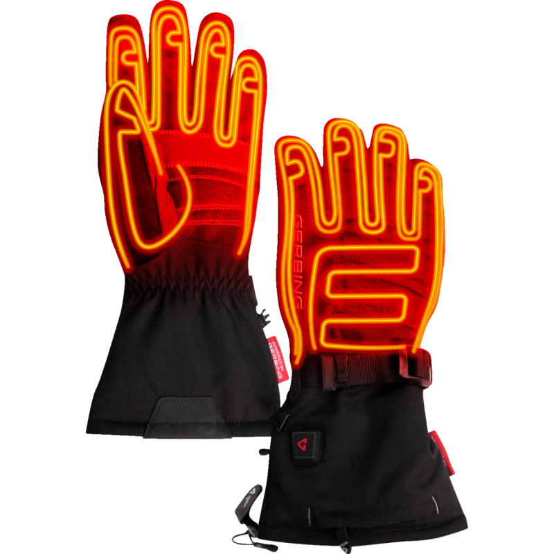 Gerbing Men's 7V S7 Battery Heated Gloves - Size 2X, Black