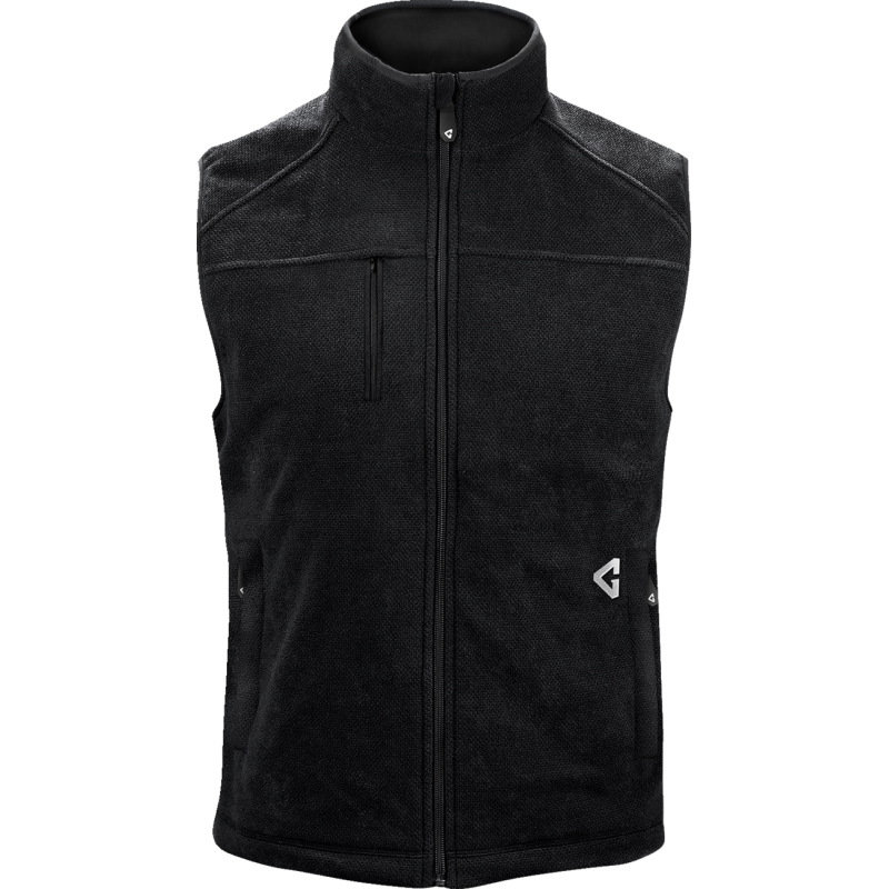 7V Thermite Fleece Heated Vest 2.0 - Black - Size XL