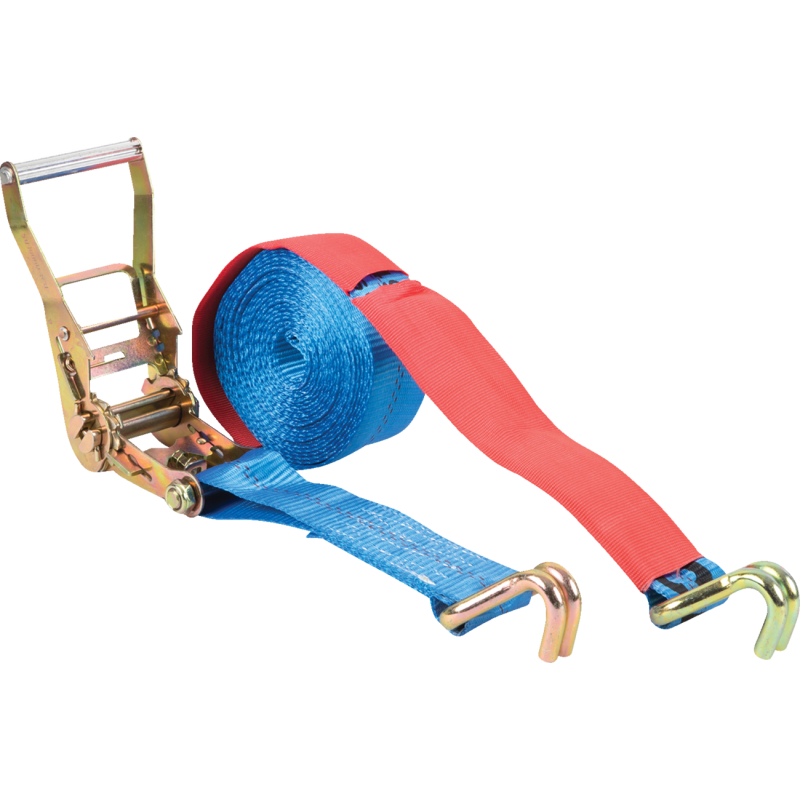 Ratcheting Tie-Down with Sliding Wear Material